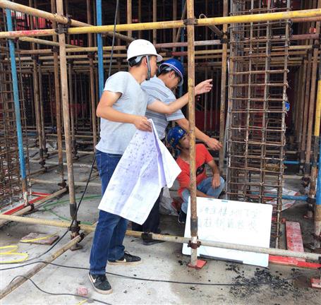 桂華分公司：堅(jiān)守崗位，端午節(jié)建設(shè)工地不停歇