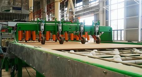 廣西國旭東騰人造板項(xiàng)目：首板下線！