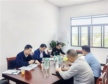 賴海標(biāo)到玉林貴港與項目業(yè)主單位進(jìn)行工作交流