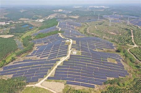 冶建公司這個項目開工了，建設規(guī)模100MW