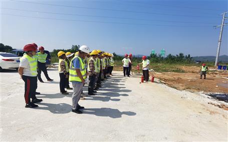 【提升“三力” 爭創(chuàng)佳績】設(shè)備安裝分公司項目開展應(yīng)急演練