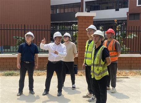 韋克雪到南寧片區(qū)多個(gè)項(xiàng)目調(diào)研指導(dǎo)工作